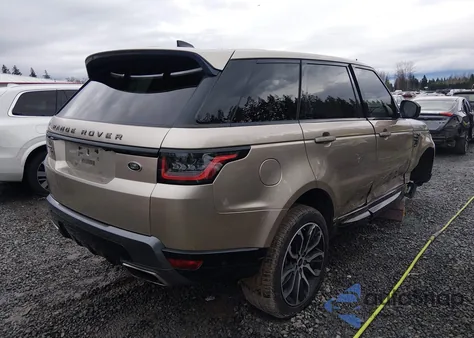 2021 Land Rover Range Rover Sport Hse Silver Edition Mhev z USA, uszkodzony, nr VIN SALWR2SU0MA760322